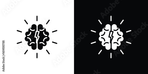 Brainstorm icon symbol for Apps and Branding.