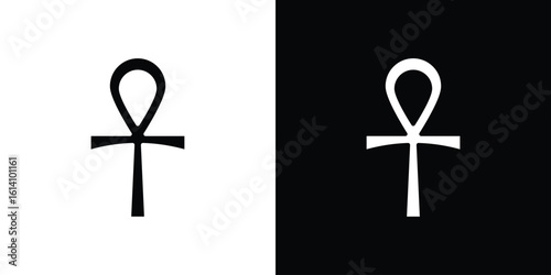 Ankh icon symbol for Apps and Branding.