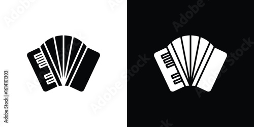 Accordion icon symbol for Apps and Branding.