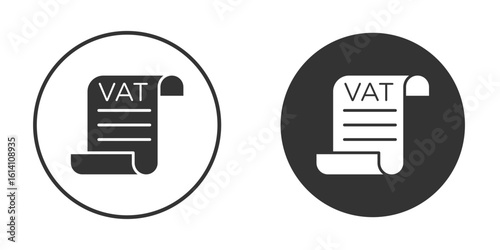 Value added tax VAT icon