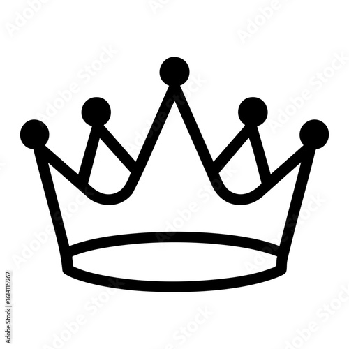 king crown icon vector