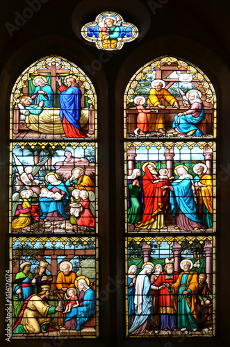 Vitraux de l’Église Saint-Quiriace à Provins en France