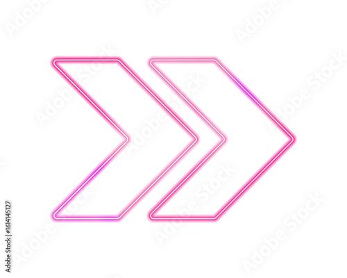 Photography Futuristic speed arrows in expressway direction with neon pink color