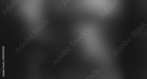 abstract grey grainy gradient color background, noise texture effect, illustration of grey gradient background and wallpapers, posters, banners, flyers, and cards.	