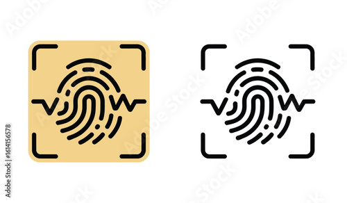 Fingerprint Scanning Technology for Security and Identification Featuring Biometric Authentication