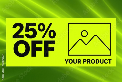 Black Friday Sale Banner Mockup