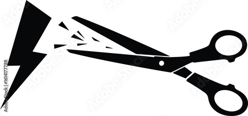 Scissors Cutting Thunderbolt: Control and Problem Solving Concept