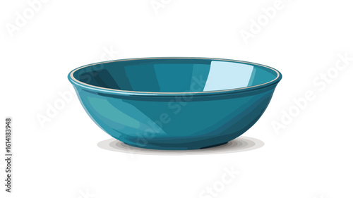 Modern Bowl Vector Illustration Design
