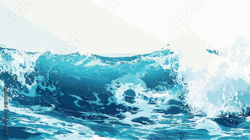 Dynamic Ocean Waves Photography