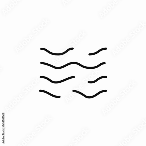 foggy atmosphere icon sign vector