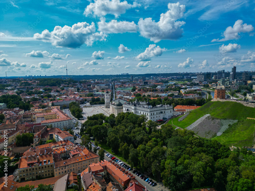 Fototapeta premium Vilnius City Centre, Lithuania