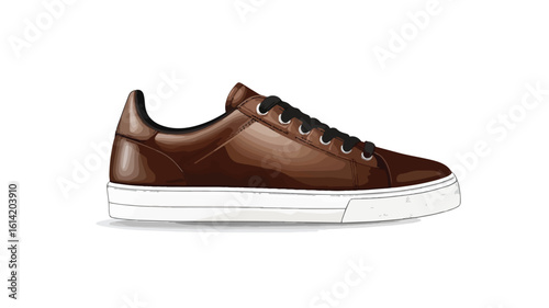Modern Sneaker Shoe Mockup for Clothing
