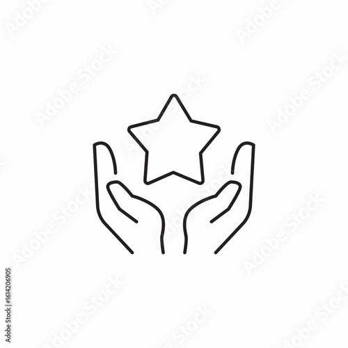 vip membership care icon sign vector