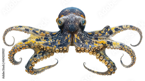 Underwater Octopus Photography: Marine Life Portrait