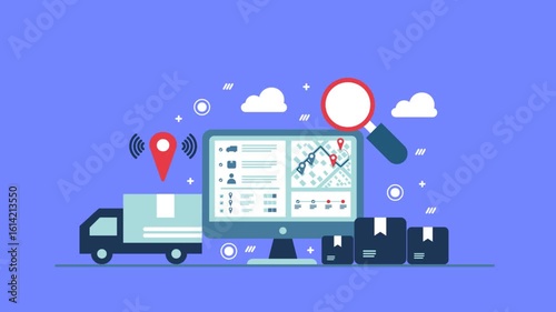 Real-time Logistics Tracking Enhancing Supply Chain Efficiency and Delivery Management for Seamless Operations