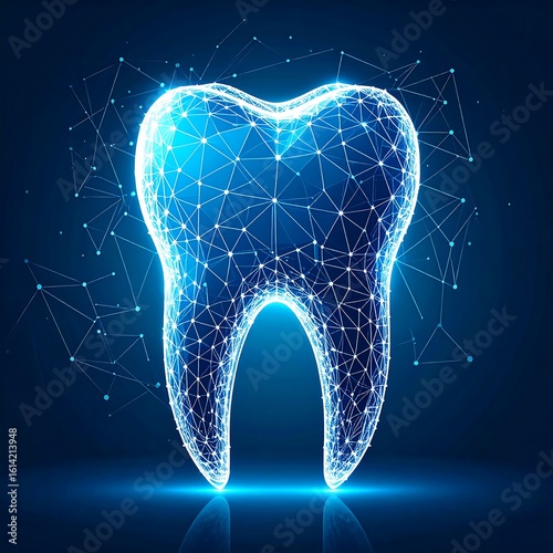Abstract tooth graphic