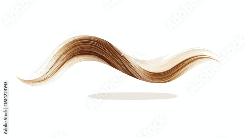 Dynamic Wavy Swoosh Vector Icon