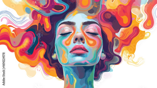 Professional Wellbeing Portrait of Adult Woman