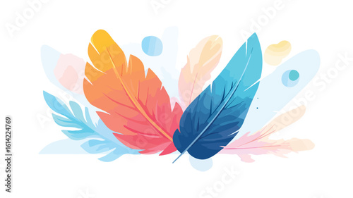 Elegant White Feather Lightweight Accessory