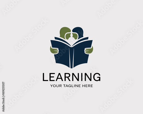 This image showcases two figures reading a book together, symbolizing partnership in learning and the pursuit of knowledge, fostering growth and understanding in education.