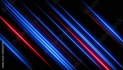 青と赤の光のエフェクト。ブルーとレッドの光線テクスチャー。Blue and red light effect.Blue and red light rays texture.