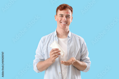 Teenage boy with remedy for...