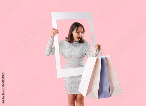 Beautiful young woman with ...