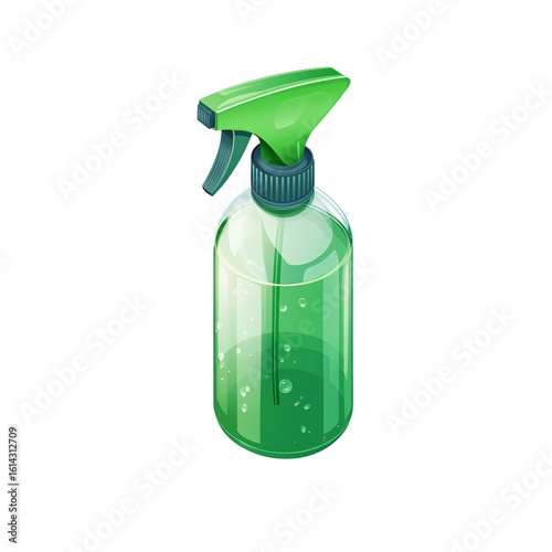 Spray bottle Icon isometric 3d style