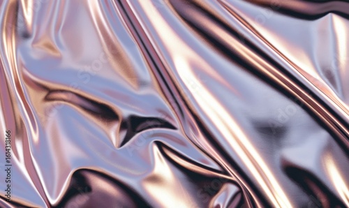 Abstract metallic liquid background texture flowing surface shine backdrop
