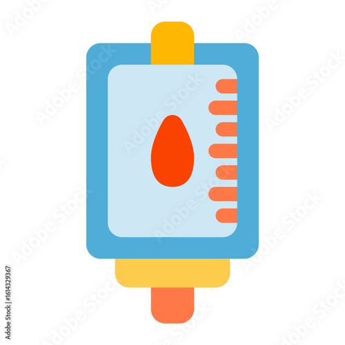 Blood transfusion icon