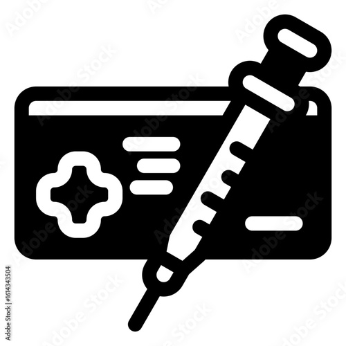 vaccine record icon