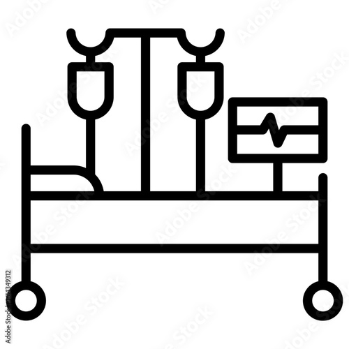 Critical Care Outline Icon