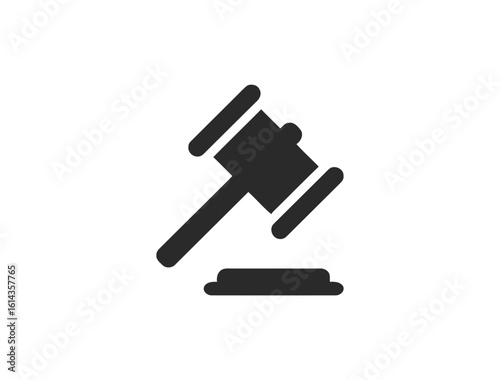 "Law and Justice Web Icon Set in Line Style — Legal, Court, Crime, Lawyer & Judgement Symbols for Web and Mobile UI