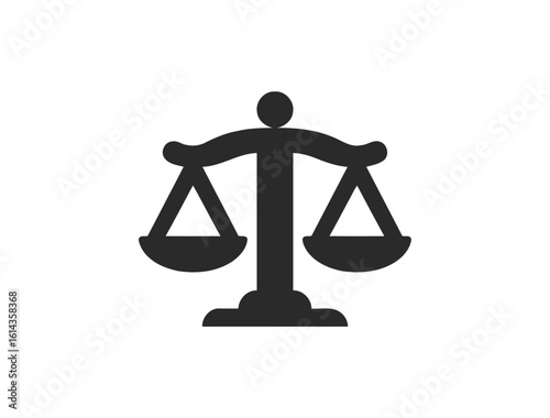 "Law and Justice Web Icon Set in Line Style — Legal, Court, Crime, Lawyer & Judgement Symbols for Web and Mobile UI
