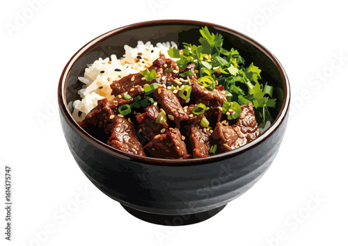 日本食　焼肉丼