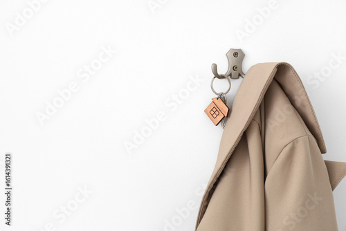 Holder with key and clothes...