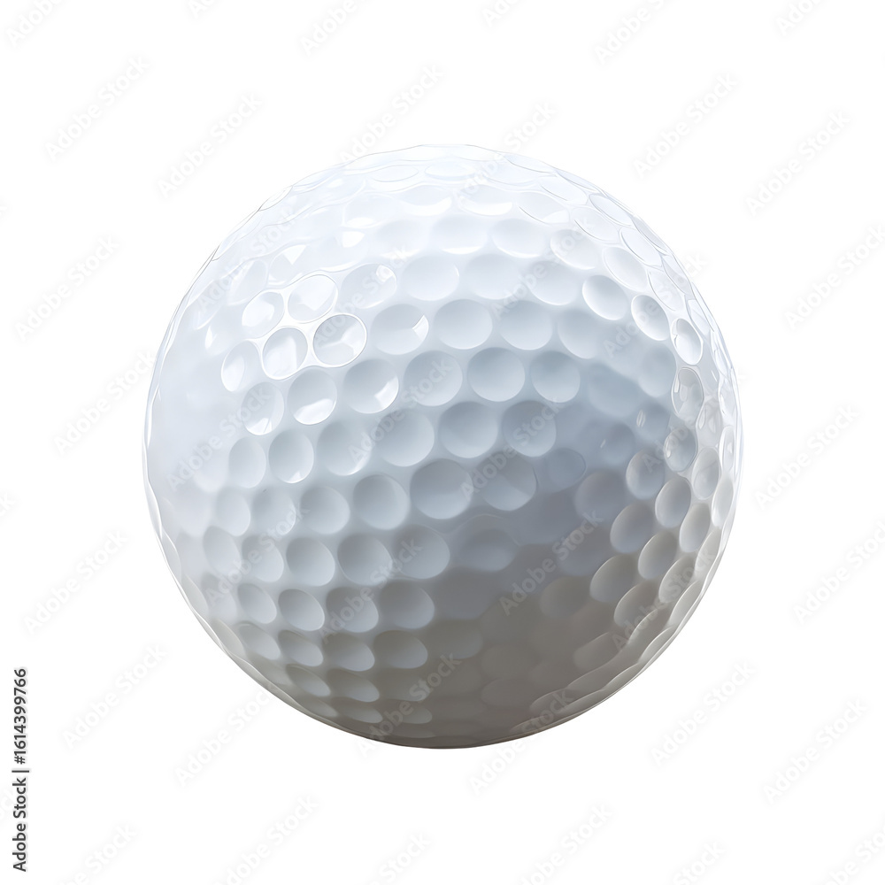 Isolated Golf Ball on Black Background for Sporting and Recreational Projects Isolated Golf Ball on Black Background for Sporting and Recreational Projects