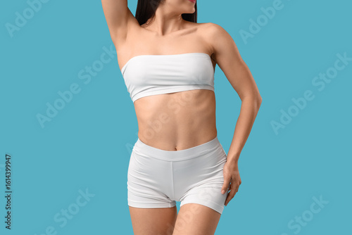 Pretty young woman in styli...