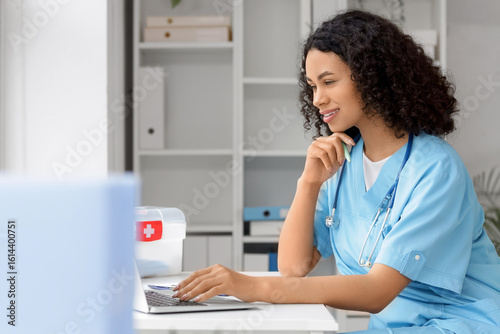Female African-American med...