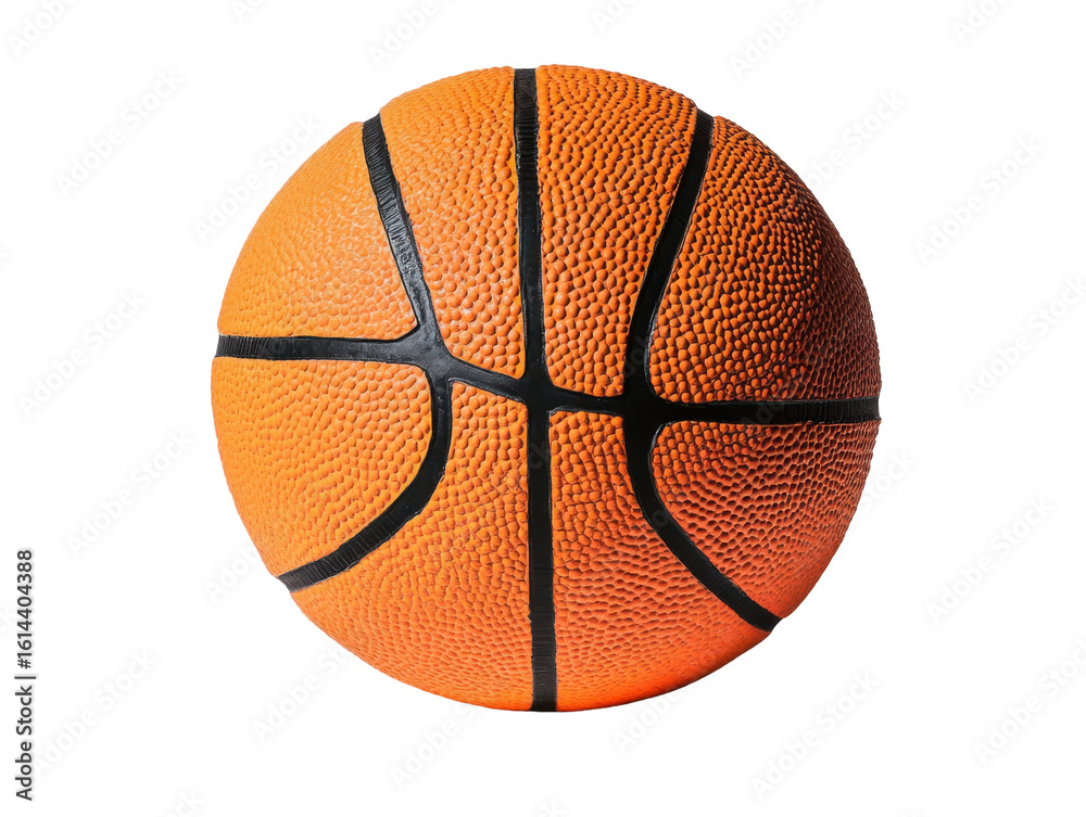 Fototapeta premium basketball isolated on white background