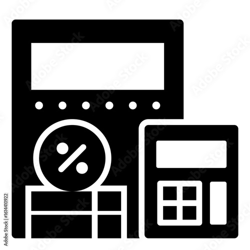 Financial Building Calculator Icon
