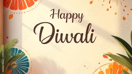 nice indian style happy diwali banner design