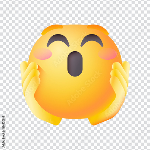 Enthusiastic Joy Vector