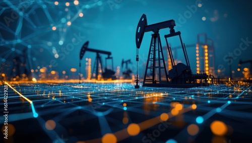 Oil Pump Jack Digital Network: Industry 4.0 Revolutionizing Energy