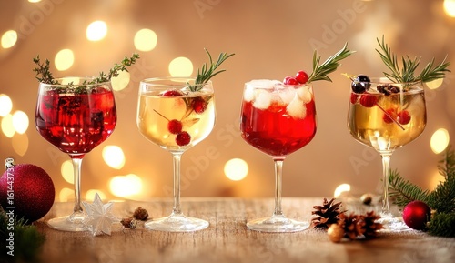 Festive Cranberry and Rosemary Cocktails: A Toast to the Holidays