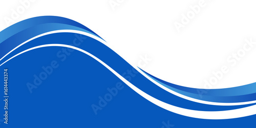 Trendy Light Blue and White water ocean Flowing Curve Background with a Modern Gradient Effect and Space for Text, Ideal for Flyers, Brochures, and Web Design
