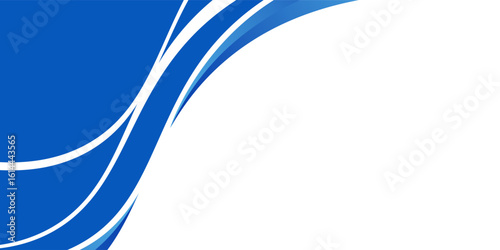 Trendy Light Blue and White water ocean Flowing Curve Background with a Modern Gradient Effect and Space for Text, Ideal for Flyers, Brochures, and Web Design