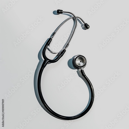stethoscope isolated on white background