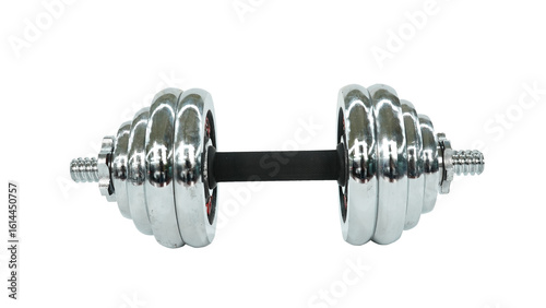 Heavy metal dumbbells for home gym and bodybuilding exercises                               