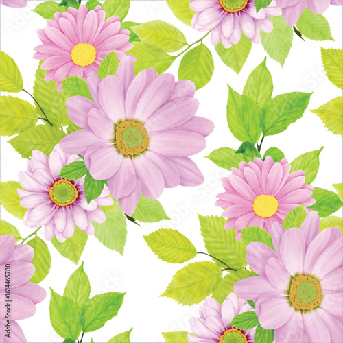 beautiful floral seamless pattern